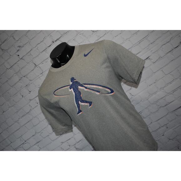 Nike Other - Nike Gym Shirt Mens Size Large Polyester Dri-Fit Baseball BSBL Short Sleeves